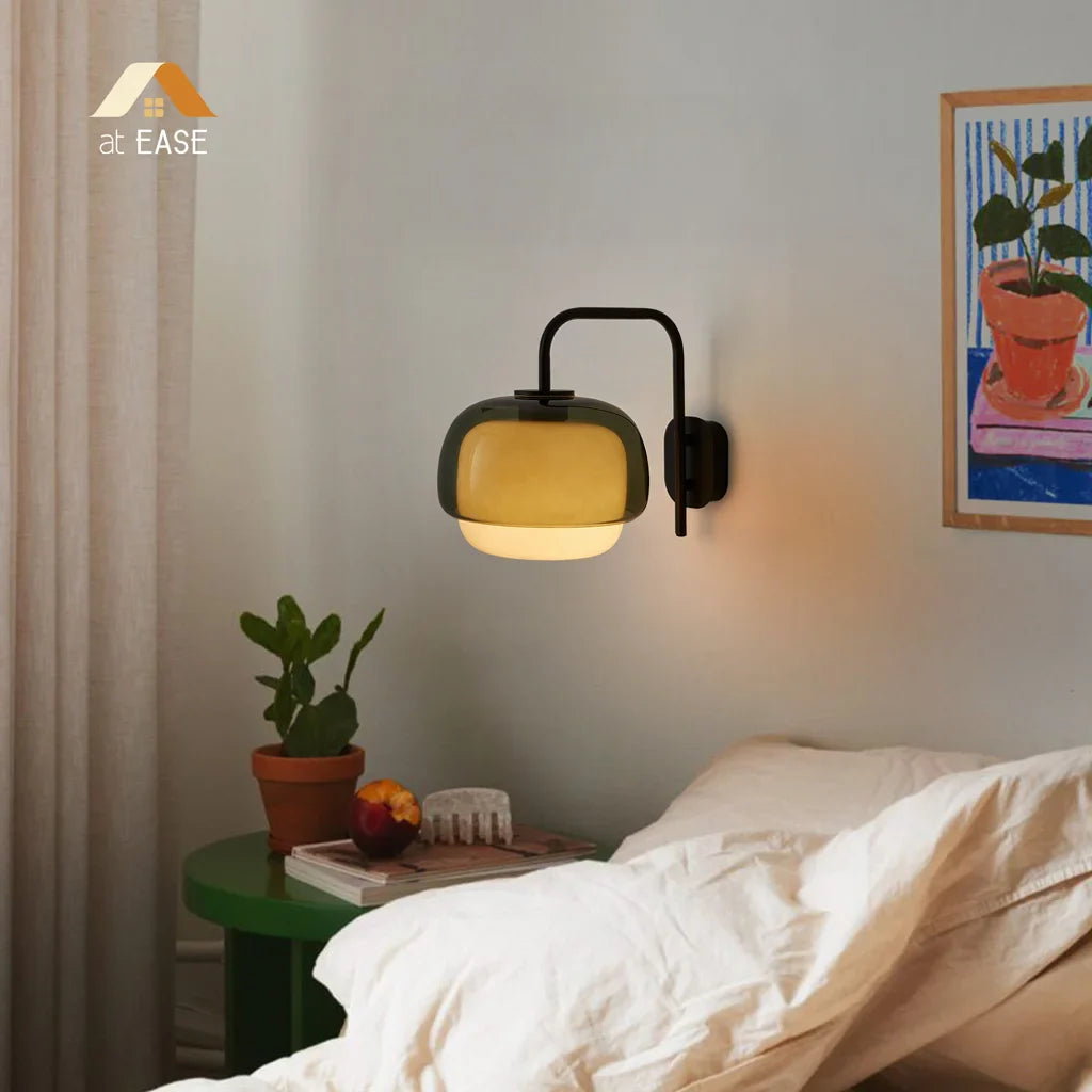 Alenya Nordic Colorful Glass Wall Light