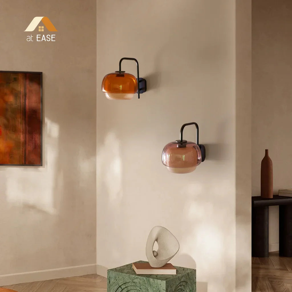 Alenya Nordic Colorful Glass Wall Light