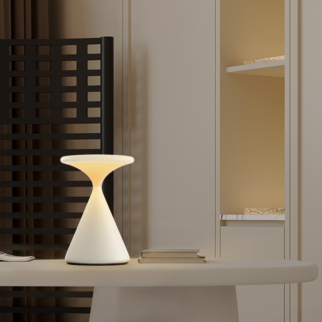Amos Hourglass Cordless Table Lamp
