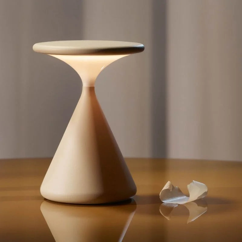Amos Hourglass Cordless Table Lamp