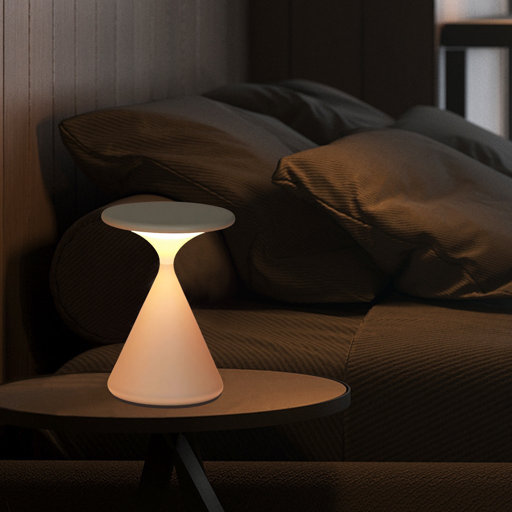 Amos Hourglass Cordless Table Lamp