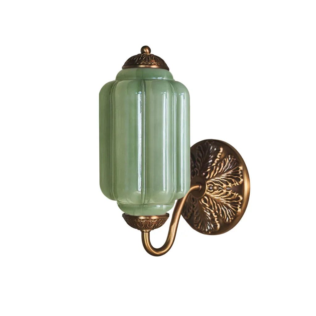Isabella Milk Glass Eloise Wall Sconce