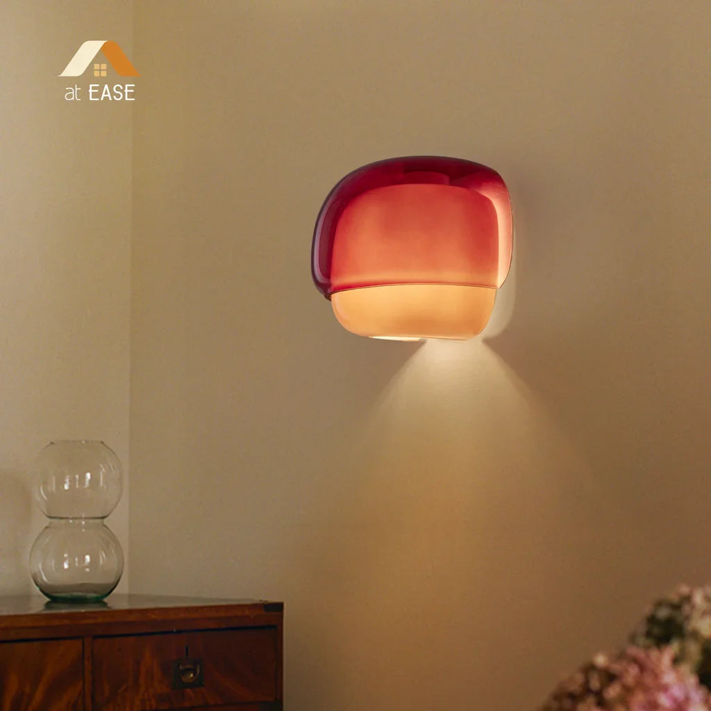 Orvenis Macaron Coloured Glass Wall Light