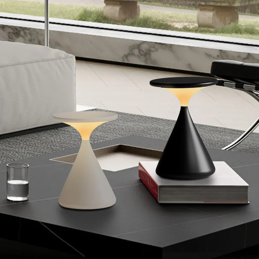 Amos Hourglass Cordless Table Lamp