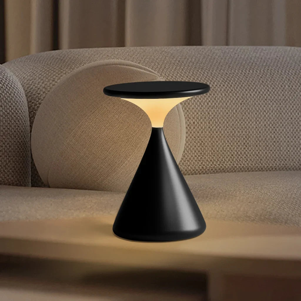 Amos Hourglass Cordless Table Lamp
