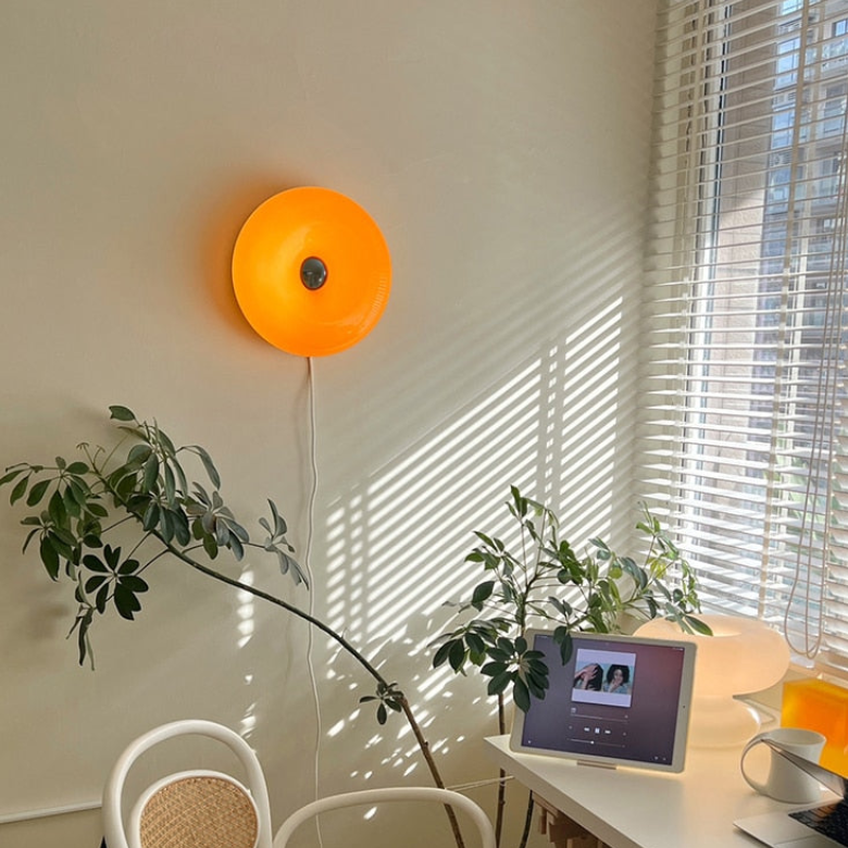 Thom Round Glass Dimmable Wall Sconces
