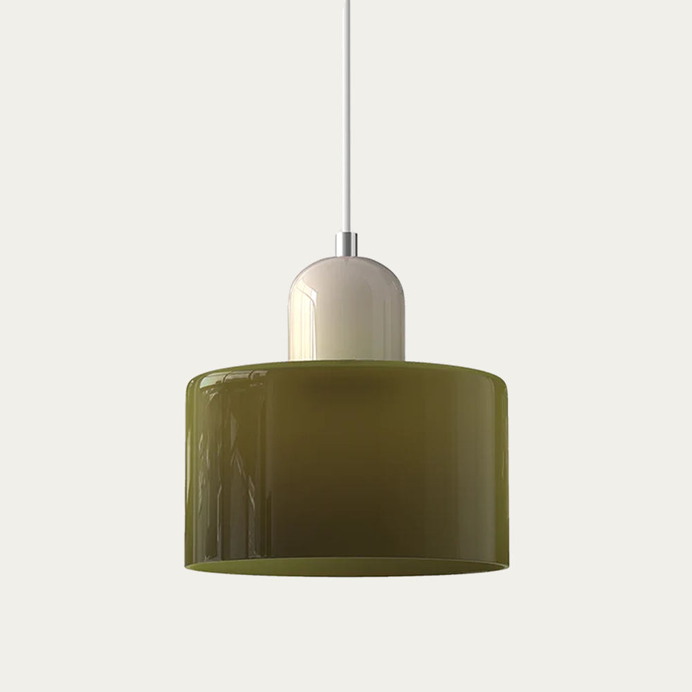 Keeve Morandi Small Glass Pendant Light