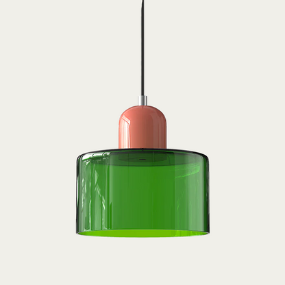 Keeve Morandi Small Glass Pendant Light