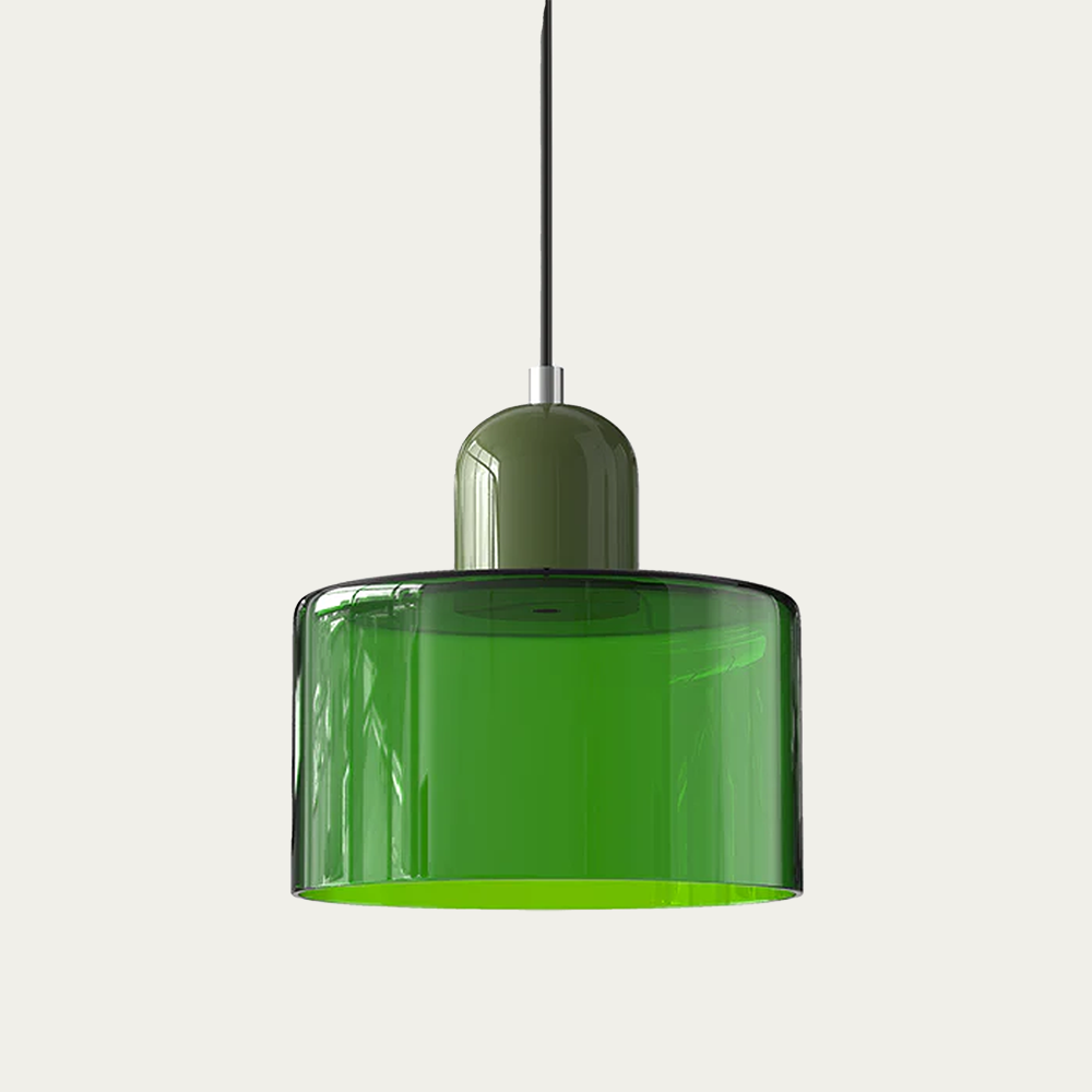 Keeve Morandi Small Glass Pendant Light