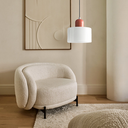 Keeve Morandi Small Glass Pendant Light