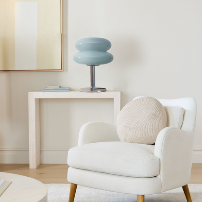 Finn Bauhaus Minimalist Glass Table Lamp
