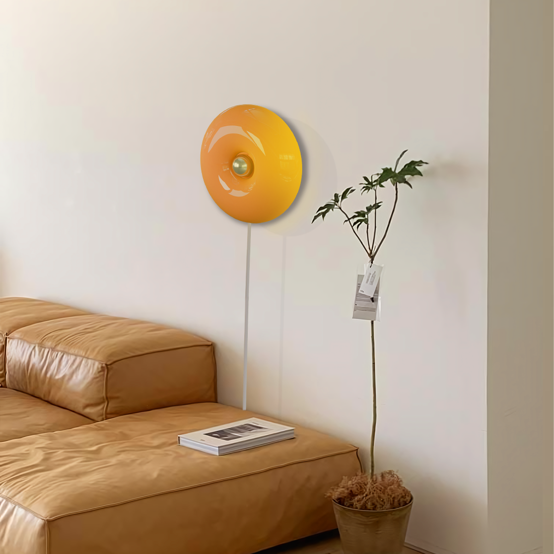 Thom Round Glass Dimmable Wall Sconces