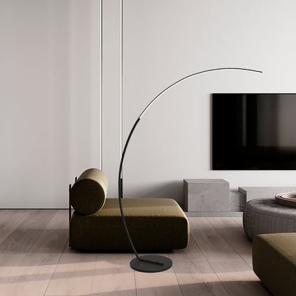 Madera LED Arc Standing Floor Lamp
