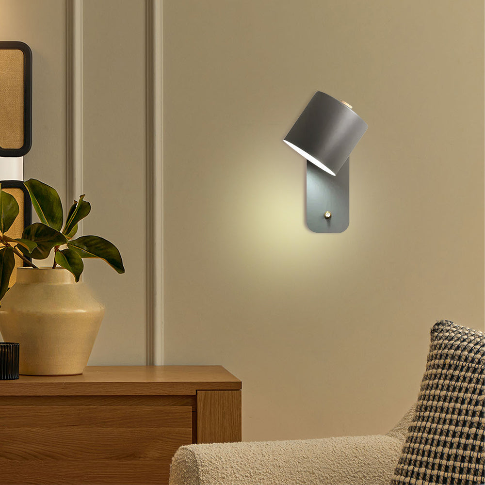 Vasquez Rotatable Cylinder Wall Light
