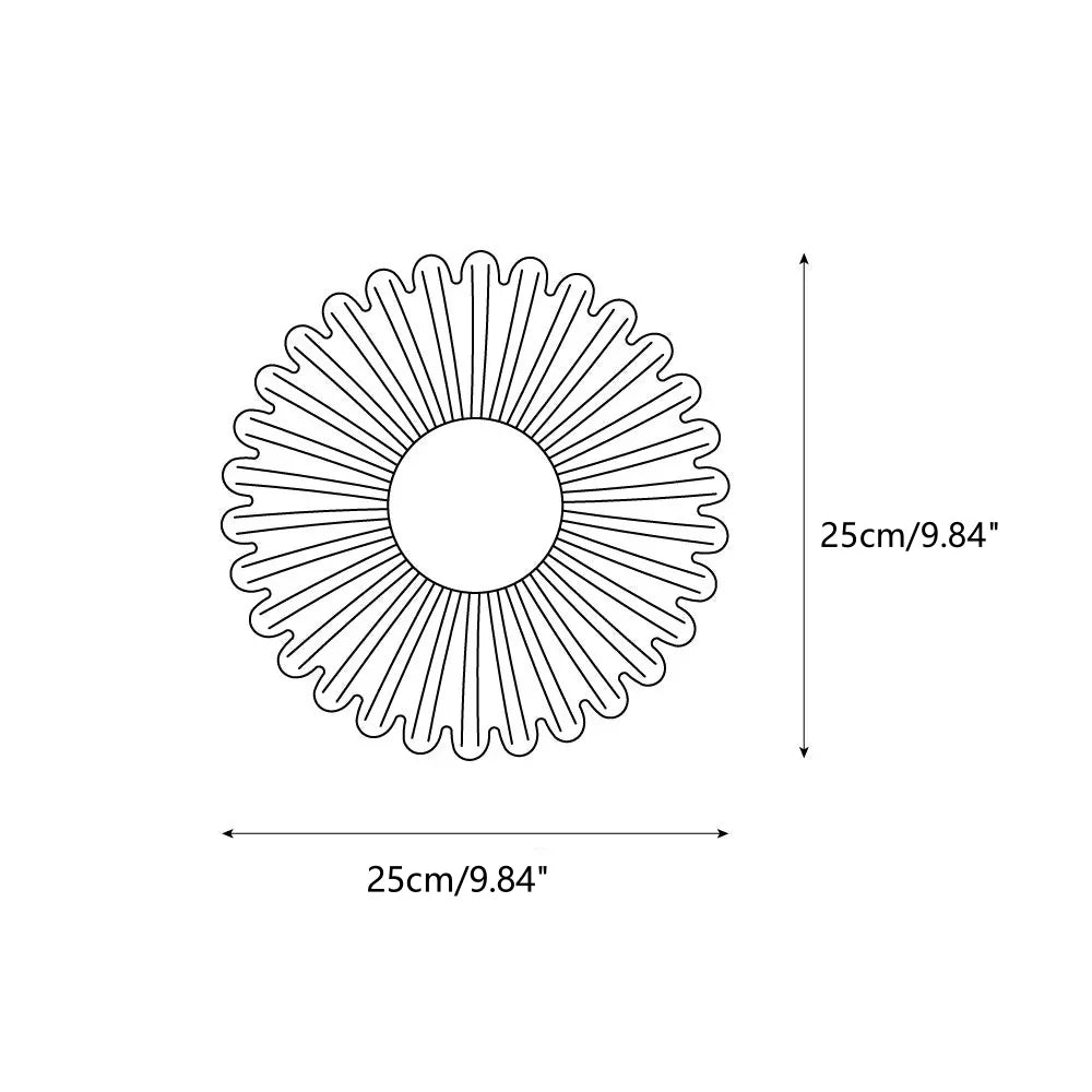 Marenys Nordic Flower Wall Light
