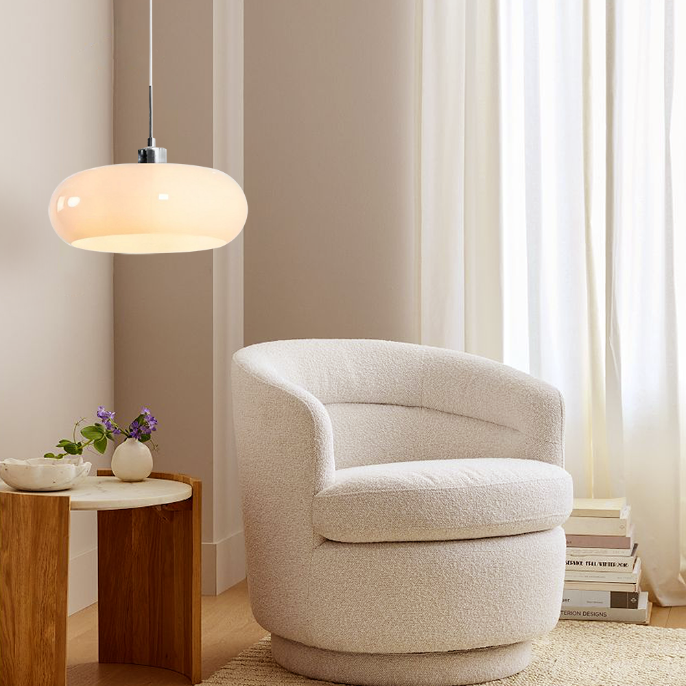 Kieran Bauhaus Glass Pendant Light