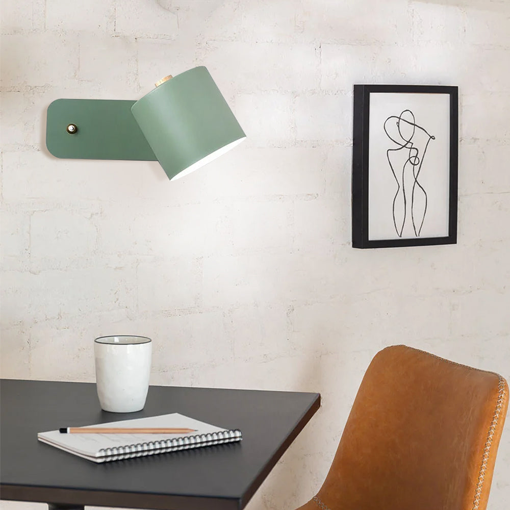 Vasquez Rotatable Cylinder Wall Light