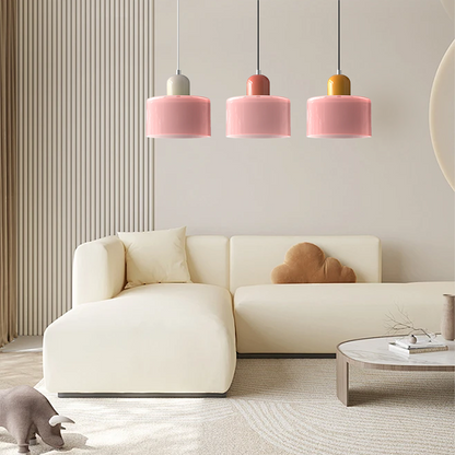 Keeve Morandi Small Glass Pendant Light