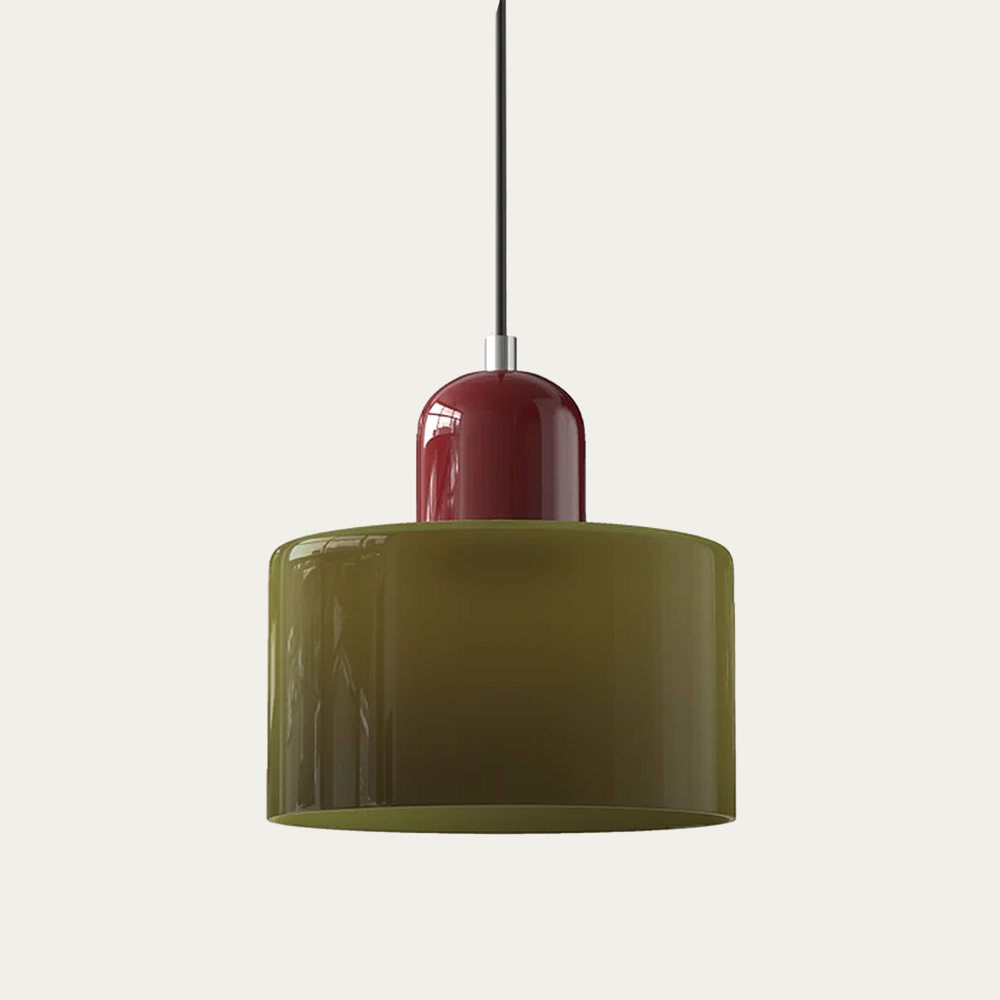 Keeve Morandi Small Glass Pendant Light