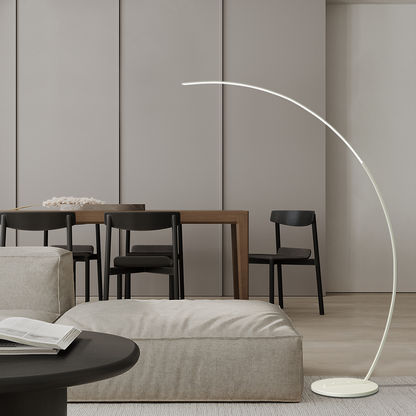 Madera LED Arc Standing Floor Lamp