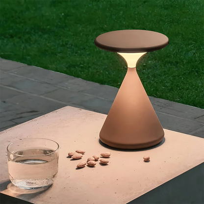 Amos Hourglass Cordless Table Lamp