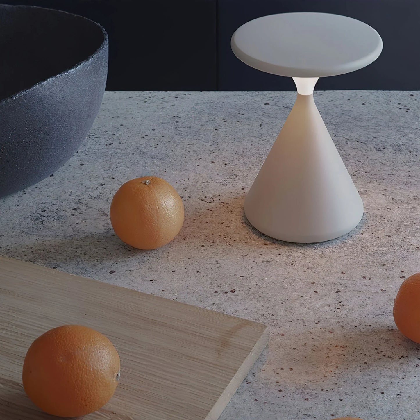 Amos Hourglass Cordless Table Lamp