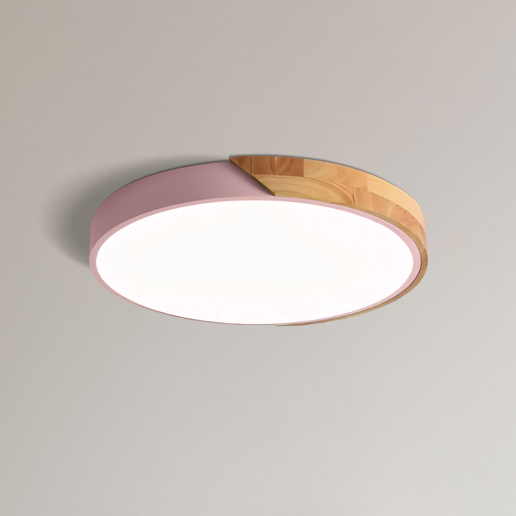 Apollo Macaron Round Dimmable Ceiling Lamp