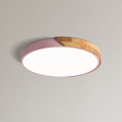 Apollo Macaron Round Dimmable Ceiling Lamp