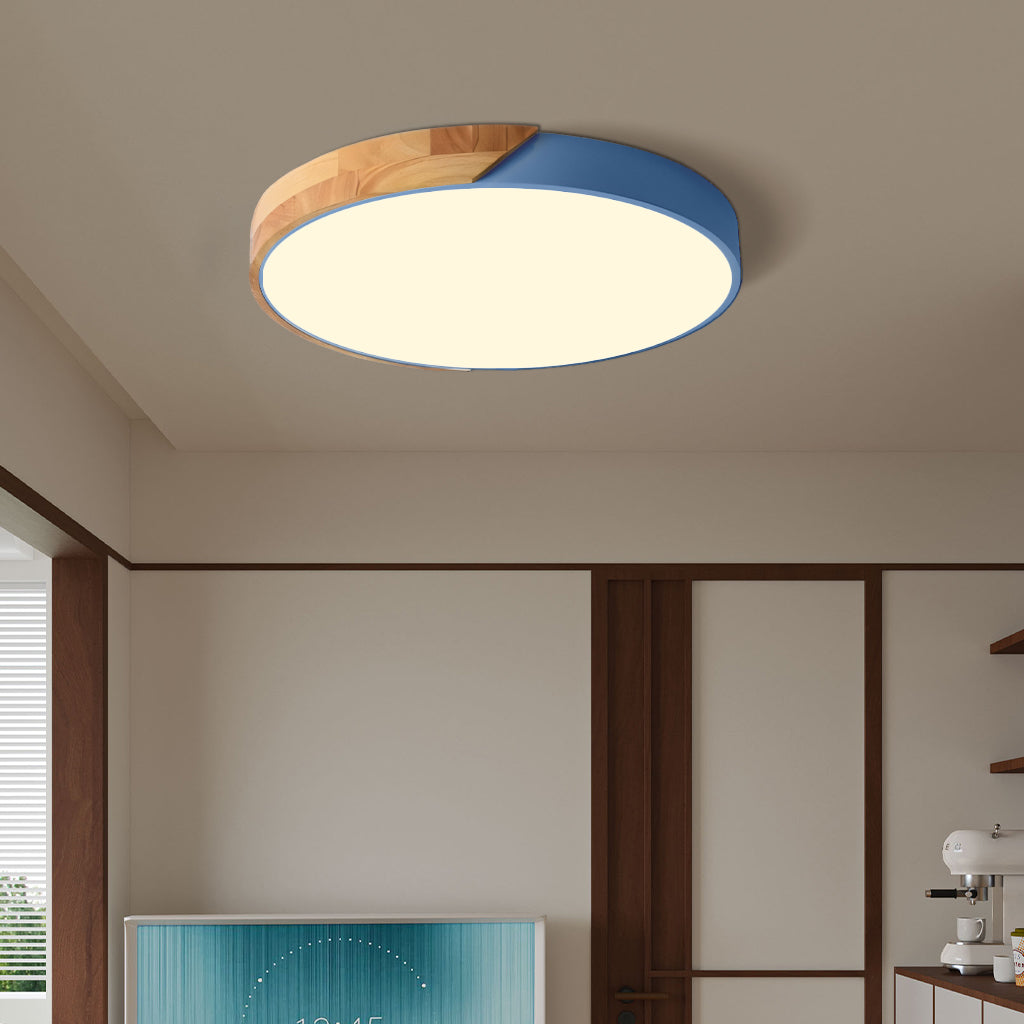 Apollo Macaron Round Dimmable Ceiling Lamp