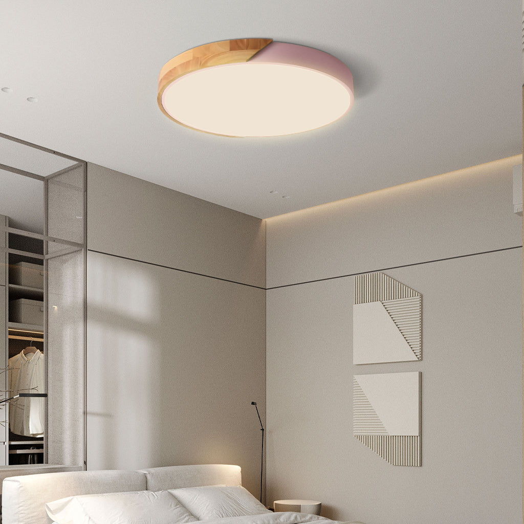 Apollo Macaron Round Dimmable Ceiling Lamp