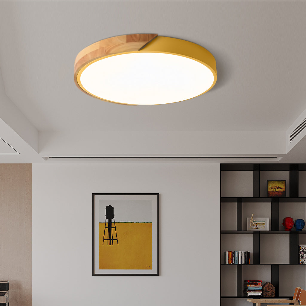 Apollo Macaron Round Dimmable Ceiling Lamp