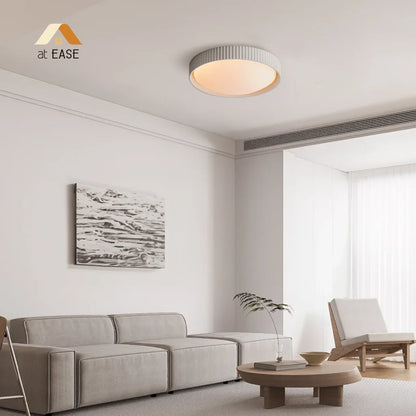 Argo Gypsum Concrete Flush Mount Ceiling Light