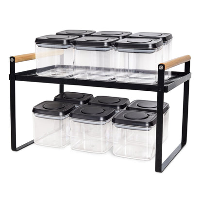 Minimalist Spice Storage Set - Black