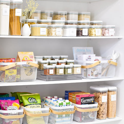Push Top Pantry Container 2.5L - White Lid