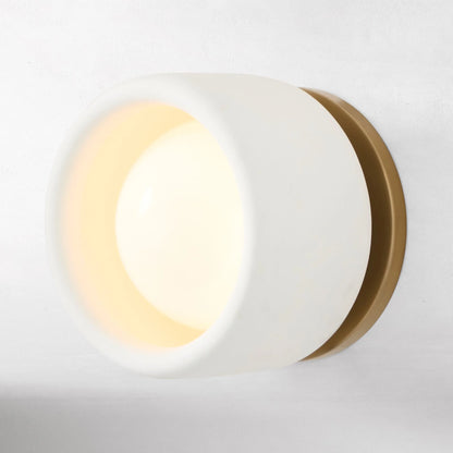 Calidora Minimalist Porcelain Wall Light