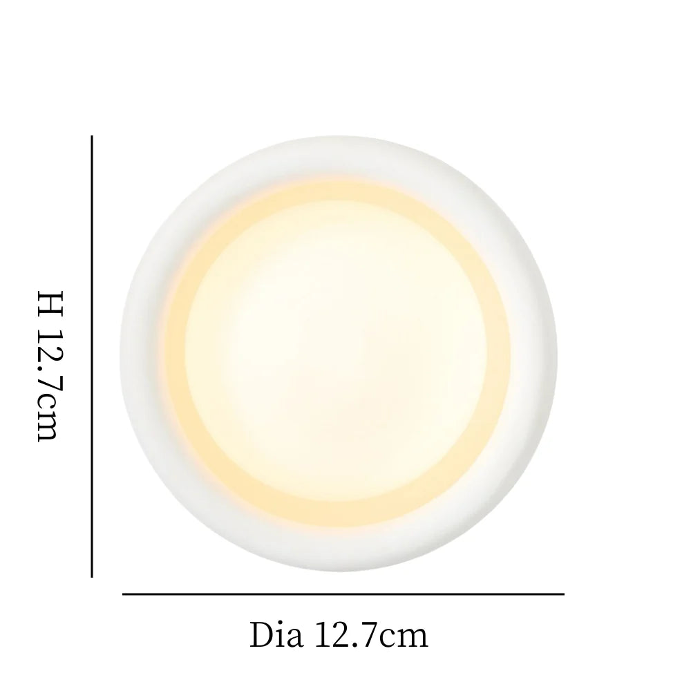 Calidora Minimalist Porcelain Wall Light