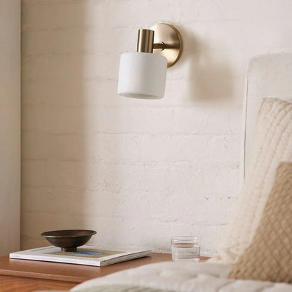 Calidora Minimalist Porcelain Wall Light
