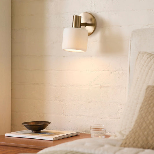 Calidora Minimalist Porcelain Wall Light