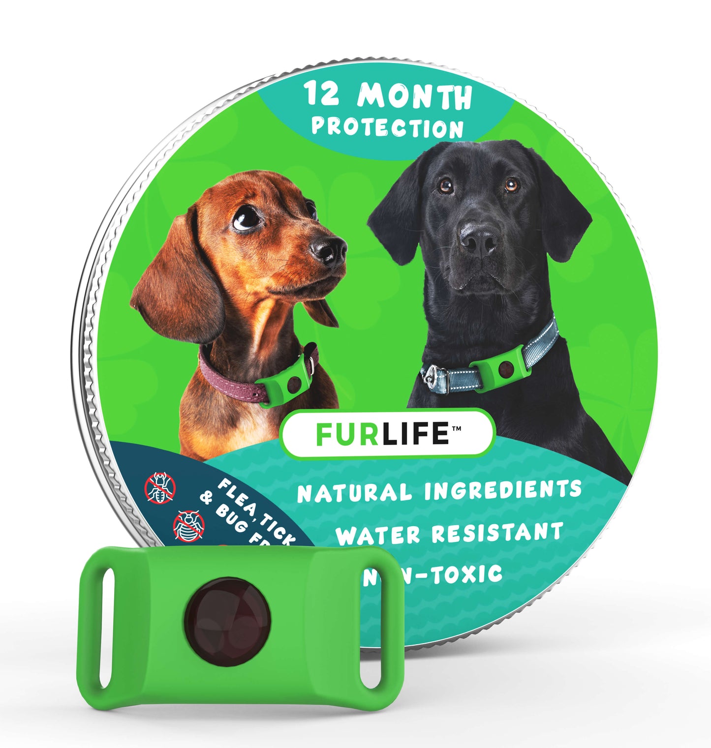LouvPin™ 12 Months Flea and Tick Free