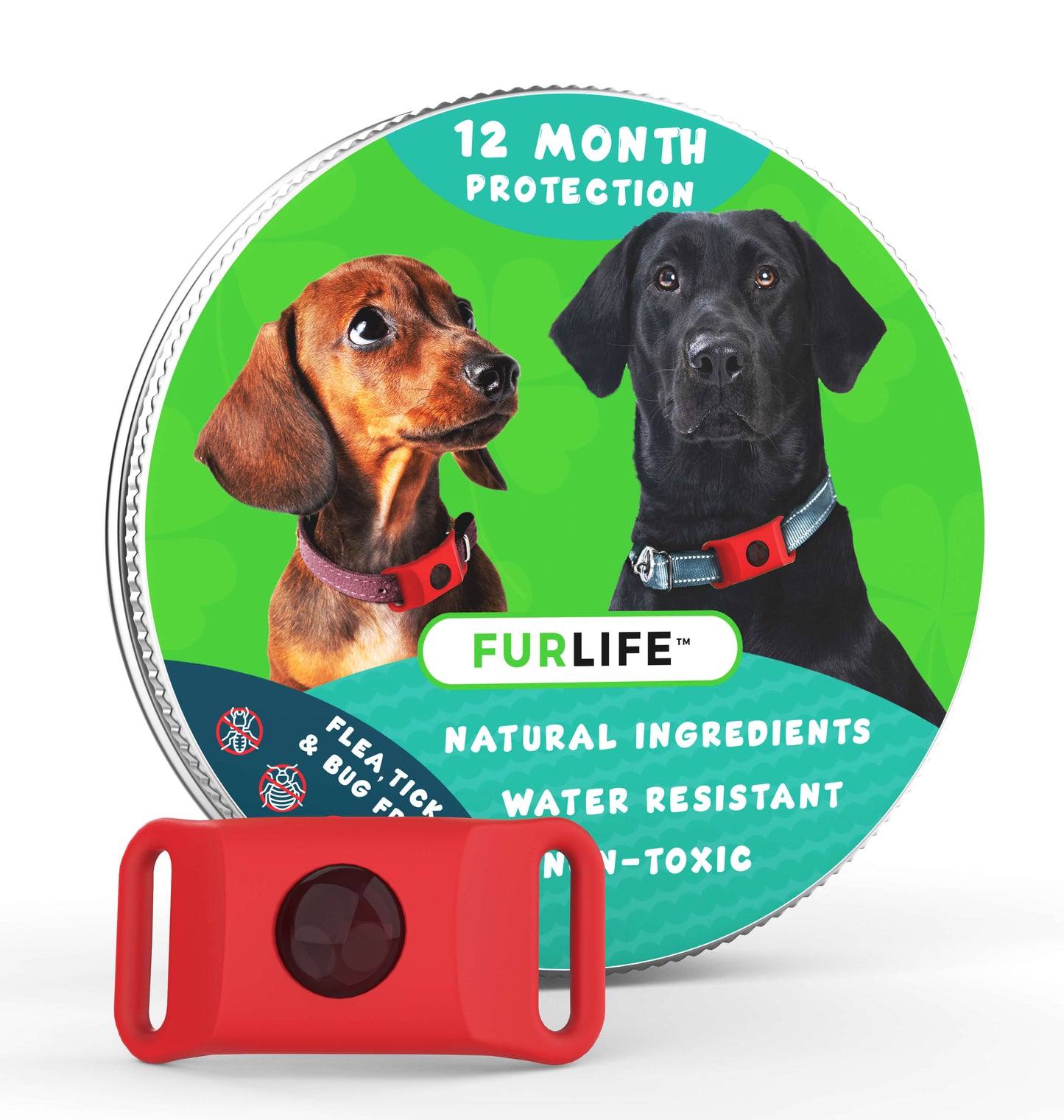 LouvPin™ 12 Months Flea and Tick Free