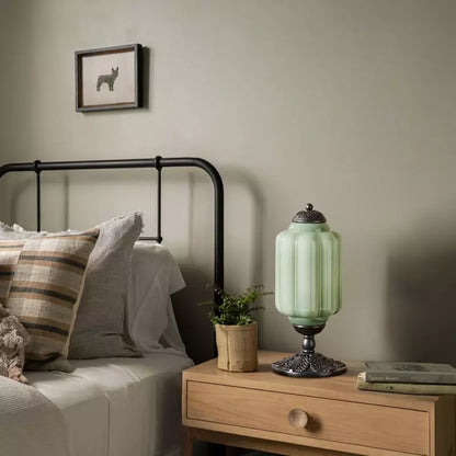 Sif Eloise Vintage Opal Glass Table Lamp