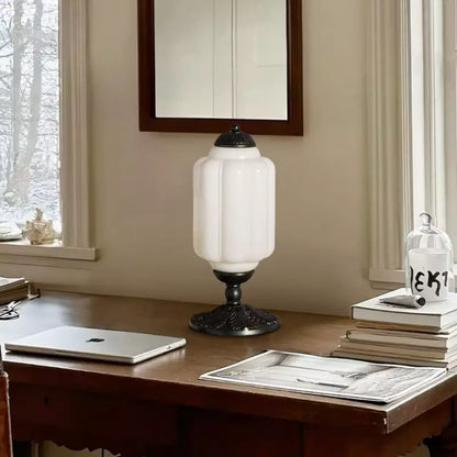 Sif Eloise Vintage Opal Glass Table Lamp