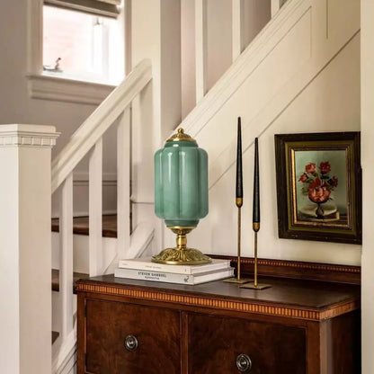 Sif Eloise Vintage Opal Glass Table Lamp