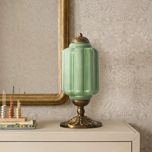Sif Eloise Vintage Opal Glass Table Lamp