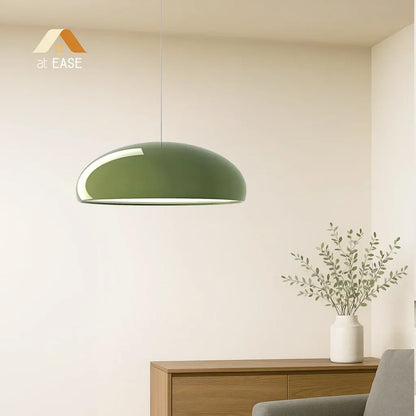 Elyndraea Nordic Bauhaus Metal Bowl Pendant Light