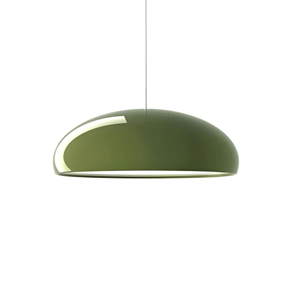 Elyndraea Nordic Bauhaus Metal Bowl Pendant Light