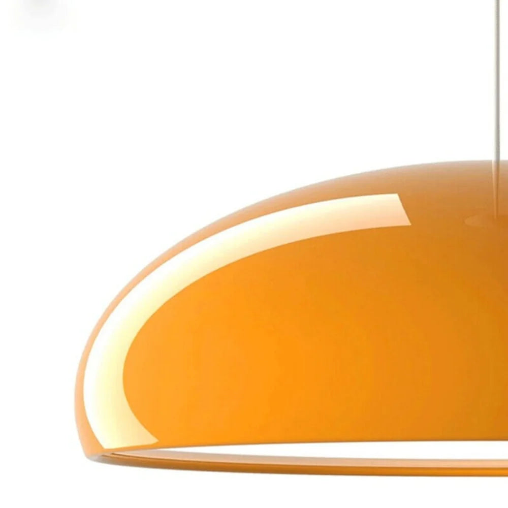 Elyndraea Nordic Bauhaus Metal Bowl Pendant Light
