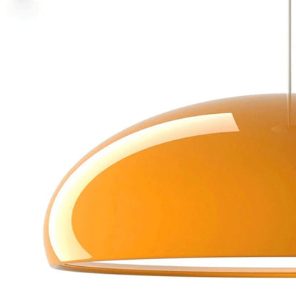 Elyndraea Nordic Bauhaus Metal Bowl Pendant Light