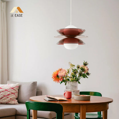 Fable Disc Opal Glass Pendant Light