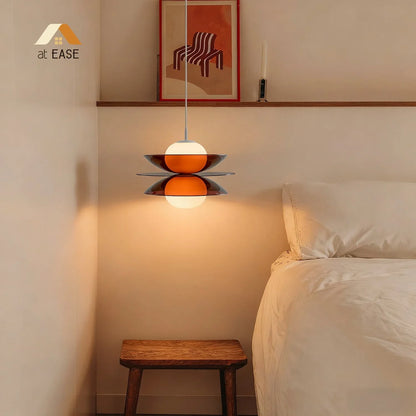 Fable Disc Opal Glass Pendant Light